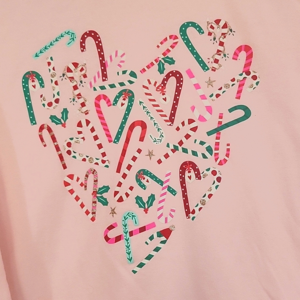 ❤️💚Holiday candy cane NWOT t-shirt❤️💚